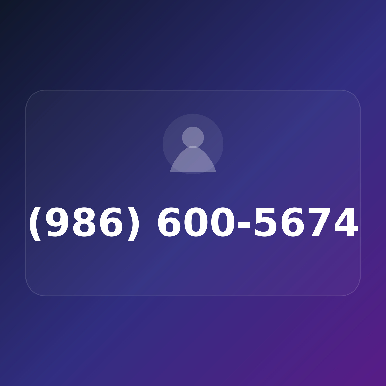 (986) 600-5674 product image
