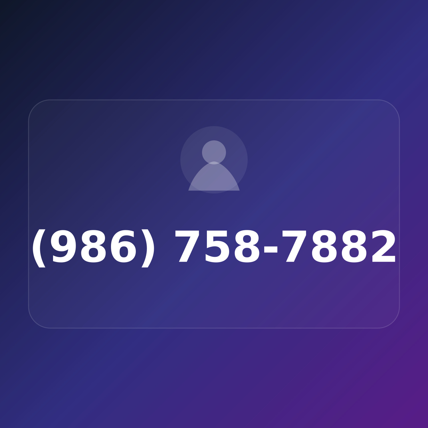 (986) 758-7882 product image