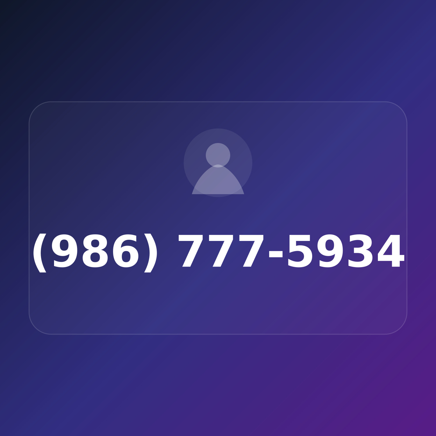 (986) 777-5934 product image
