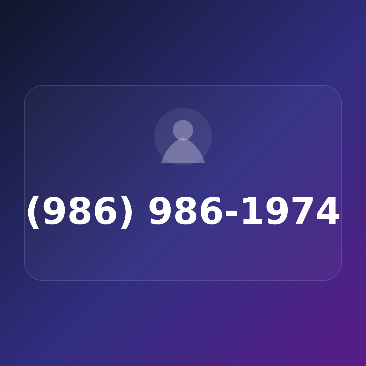 (986) 986-1974 product image