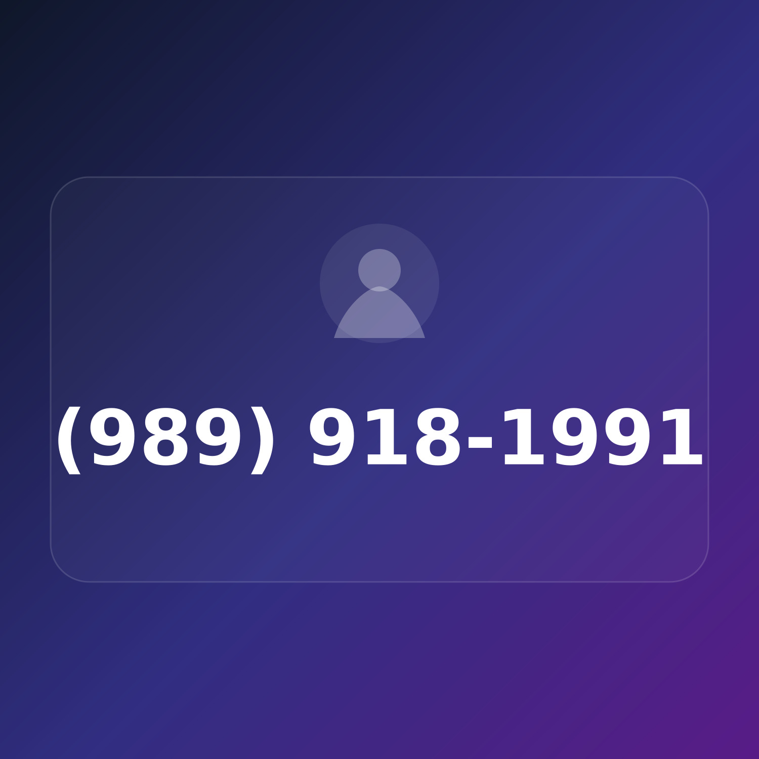 (989) 918-1991 product image